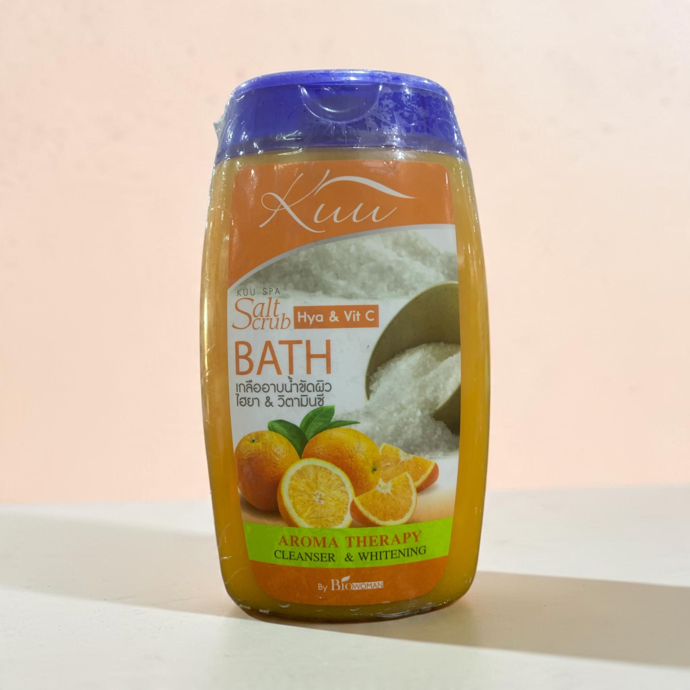 KUU HYA &AMP; VITAMI C SALT SCRUB BATH 450G